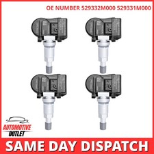 4x TYRE TPMS PRESSURE MONITORING SENSOR SENSOR FOR KIA HYUNDAI OPTIMA CADENZA