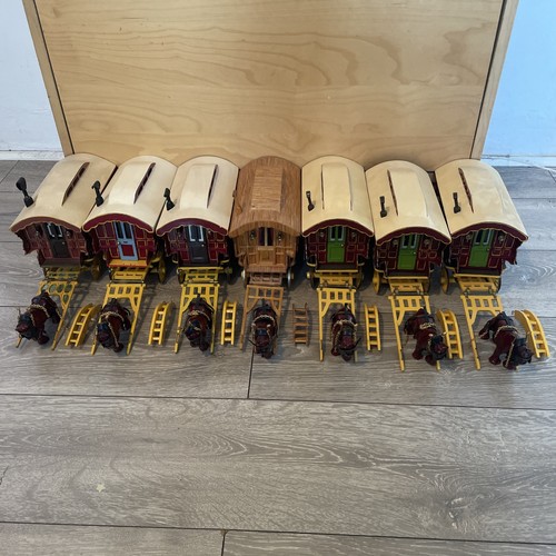 Vintage wooden romany gypsy - wooden,