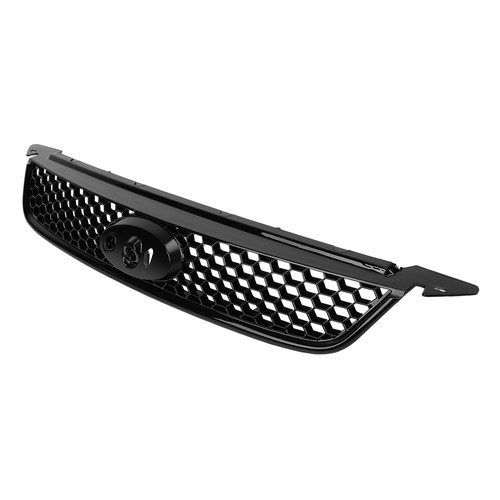 Gloss black honeycomb front - honeycomb,