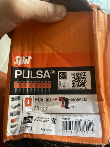 Spit pulsa nails - nails, 50mm