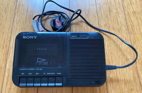 Retro sony tcm 818 cassette - sony,