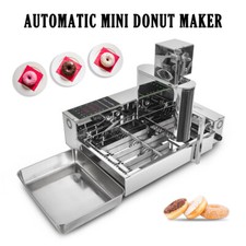1750pcs/h 4 Rows Commercial Automatic Donut Machine Stainless Steel Doughnut