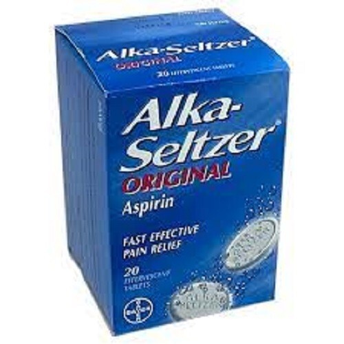 Alka seltzer original - alka-seltzer, aspirin
