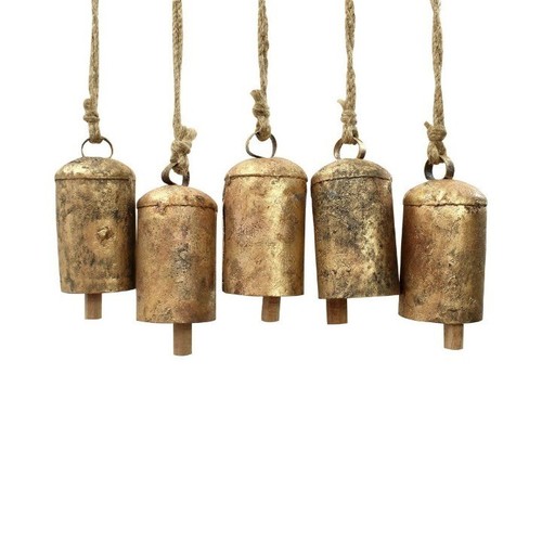 Large rustic hanging cow - large,