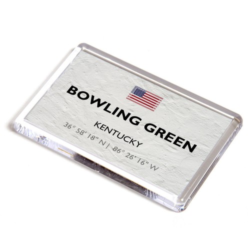 Fridge magnet bowling green - fridge,