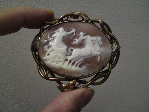 Victorian pinchbeck shell - victorian,