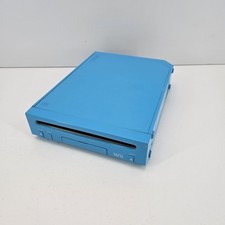 Nintendo wii blue console - wii,