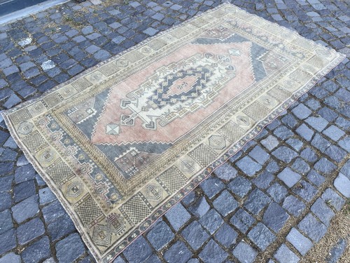 Vintage turkish rug - turkish,