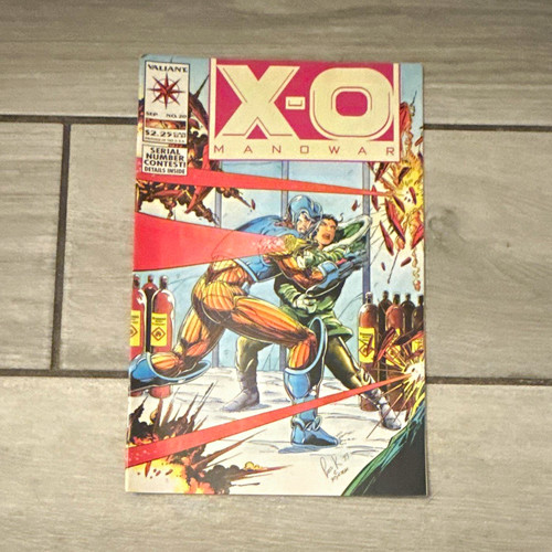 Valiant manowar 20 1992 - valiant, x-o