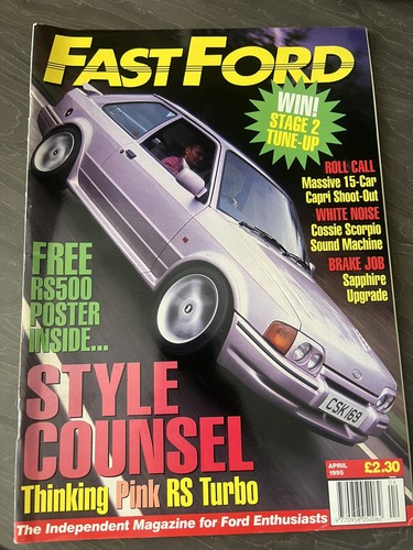 Fast ford magazine april 1995 - magazine,
