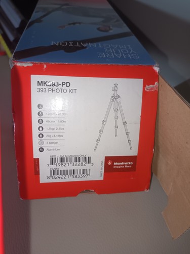 Manfrotto 390 series tripod - manfrotto,