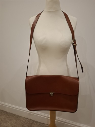 Vintage tan brown genuine - vintage,