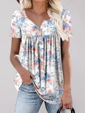 Ladies Pleated Tunic Tops for