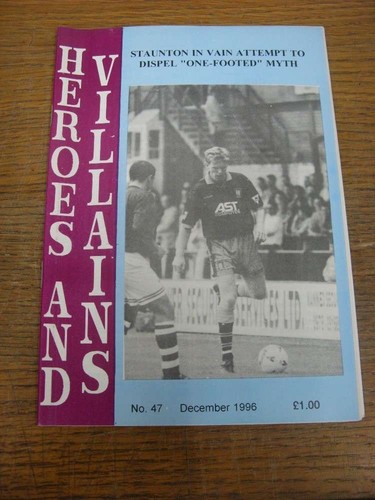 Dec 1996 fanzine aston villa - dec-1996,