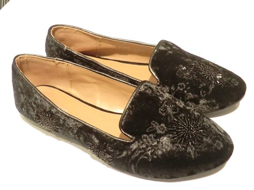 Topshop black velvet - , beaded