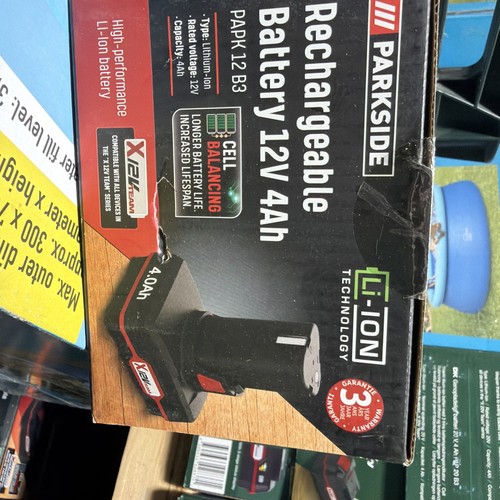 Parkside rechargeable 12v 4ah - parkside,