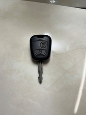GENUINE PEUGEOT 2 BUTTON REMOTE CAR KEY FOB FOR 106 206 107 207 307 306 ETC 