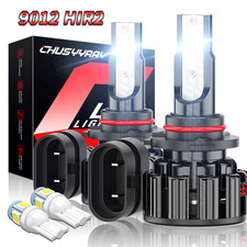 For Toyota Aygo B4 2014-2023 - 2x HIR2 Car LED Headlight Bulbs Hi/Low Beam 6000K