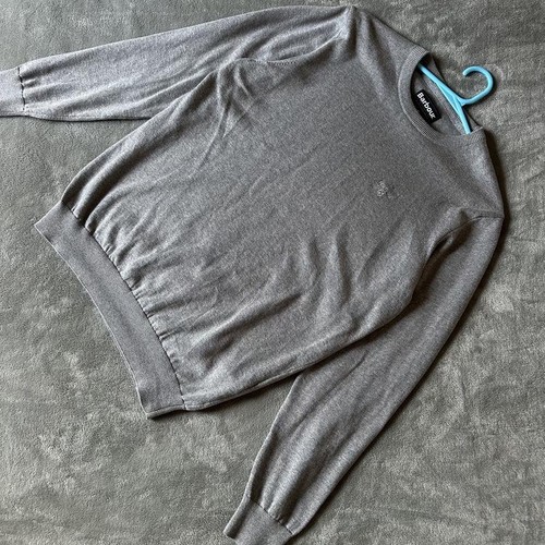 Men barbour sweater - men, grey