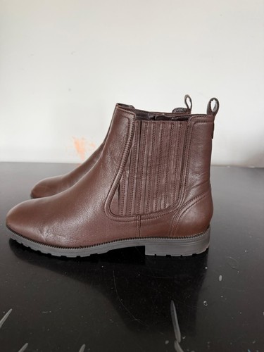 Men leather boots - men's, size