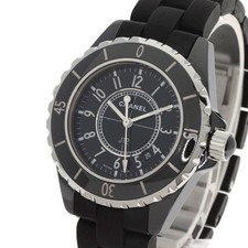 Chanel H0681 J12 33mm Watch Ceramic Rubber Ladies CHANEL