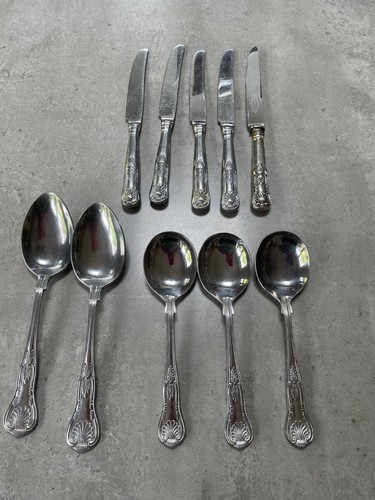 Vintage kings pattern cutlery - kings,