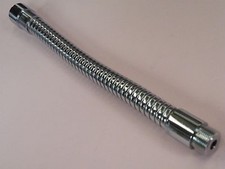 203mm 8" Gooseneck Microphone Stand Flexible Extension Chrome Plated 184g 650