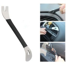 Car Trim Door Clip Removal Pry Tool Kit Steel Panel Dash Audio Radio Interior