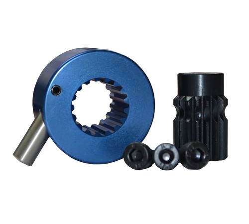 Quick release splined steering - release,