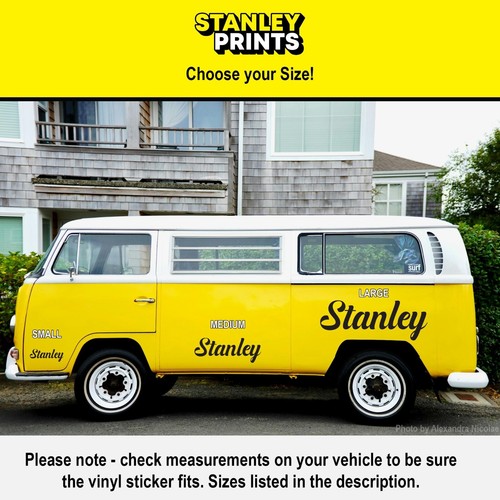 Big small custom vinyl decal - &,