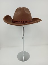 MAJOR WEAR Cowboy Hat Brown 100% Wool Men's Water Resistant - Z802