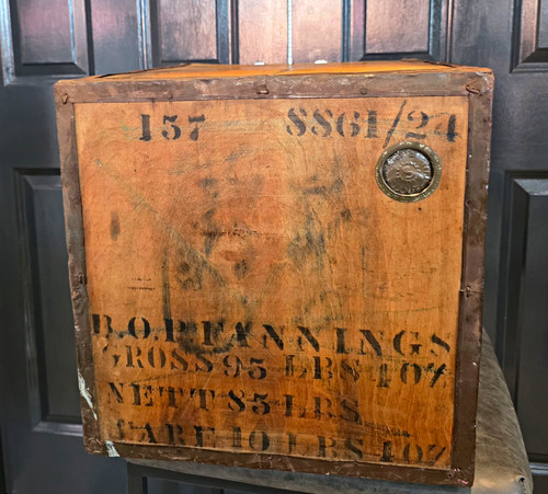 Vintage tea chest port - tea,