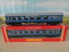 2 x Hornby R422 OO Gauge LMS 1st Class Coach (Coronation Scot)  1070