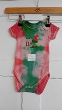 Mothercare Xmas tie-dyed baby