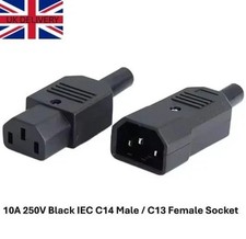 Rewireable iec c13 female - iec,