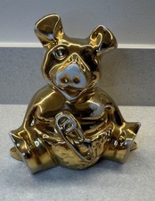 NatWest Piggy Bank 1984 Gold
