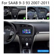 Head Unit For Saab 9-3 93 2007-11 Android 15 Head Unit Radio CarPlay GPS 4+64G