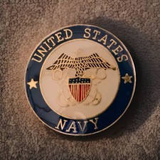 United States Navy Themed Enamel Badge. V16 112