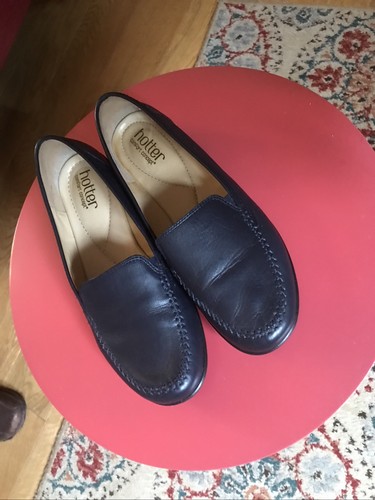 Black hotter flat shoes - shoes, size