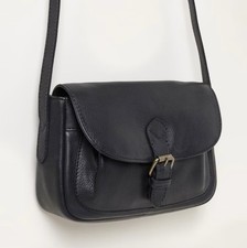 Fat Face Black Pixie Leather