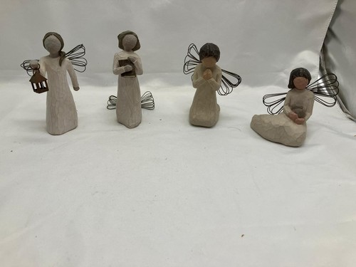 Four willow tree - tree, angels