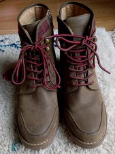 Ladies TU Brown Leather Suede