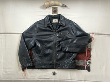 Levi's Leather Jacket XL