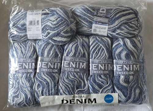 50g balls sirdar denim - x,