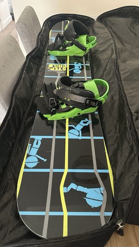 Snowboard with union dlx - snowboard,