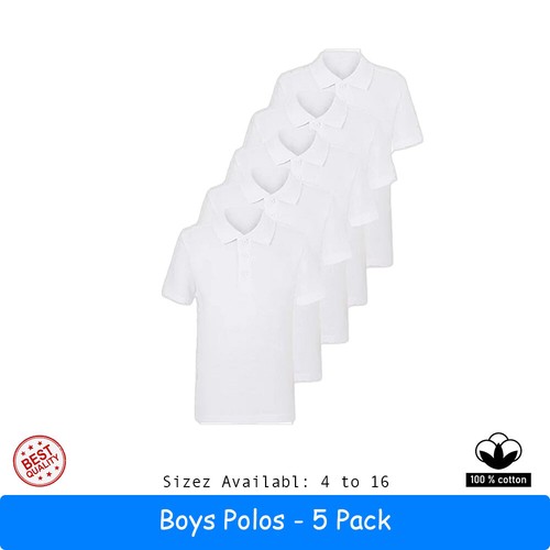 Boys pack polo shirts stay - shirts,