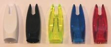 1 DOZ 11/32 PLASTIC NOCKS VARIOUS COLOURS SUIT LONGBOW ARROWS