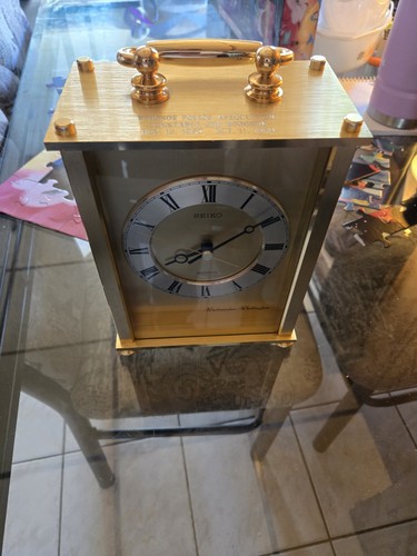 Seiko qf142g quartz desk - qf142g,