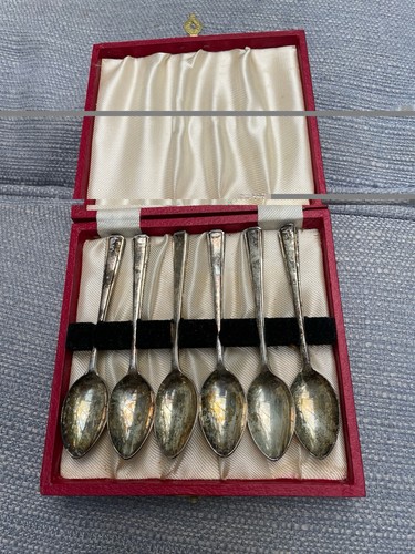 Set vintage silver plated - 6,