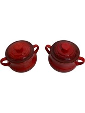 Le Creuset Red Stoneware Soup